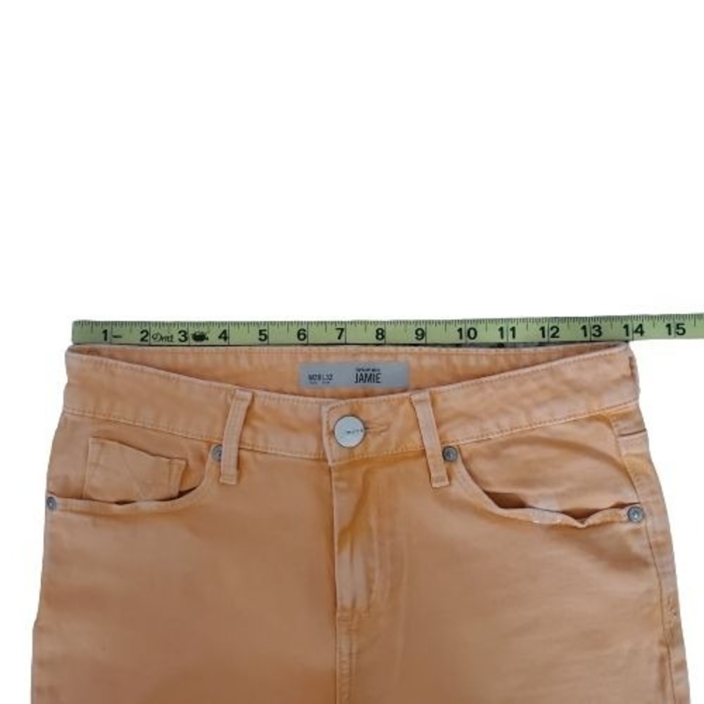 Topshop Moto Women's Jamie Skinny Jeans Light Orange Size W28 L32 - Picture 7 of 12